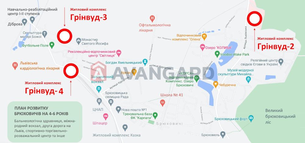 Продаж готового приміщення 131 м2 Грінвуд 3 Брюховичі