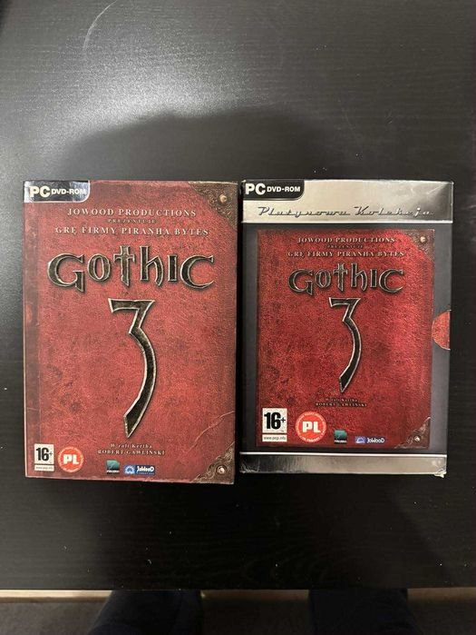 Gothic 3 + Gothic 3 Złota Edycja - zestaw 2 gier PC