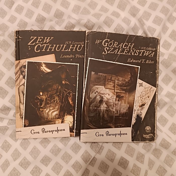 Zew cthulu ,  W górach szaleństwa gra paragrafowa