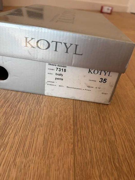 Buty ślubne Kotyl