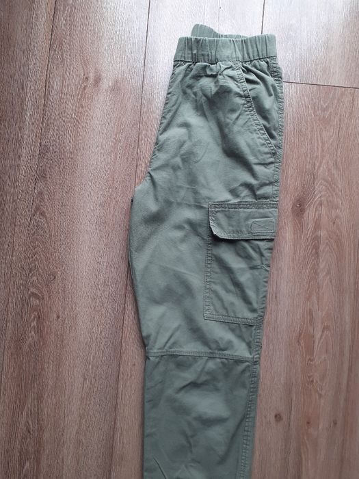 Spodnie cargo khaki