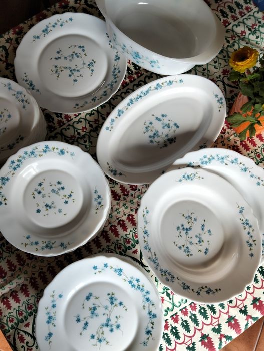 Vintage Dinner Set453714358064926722