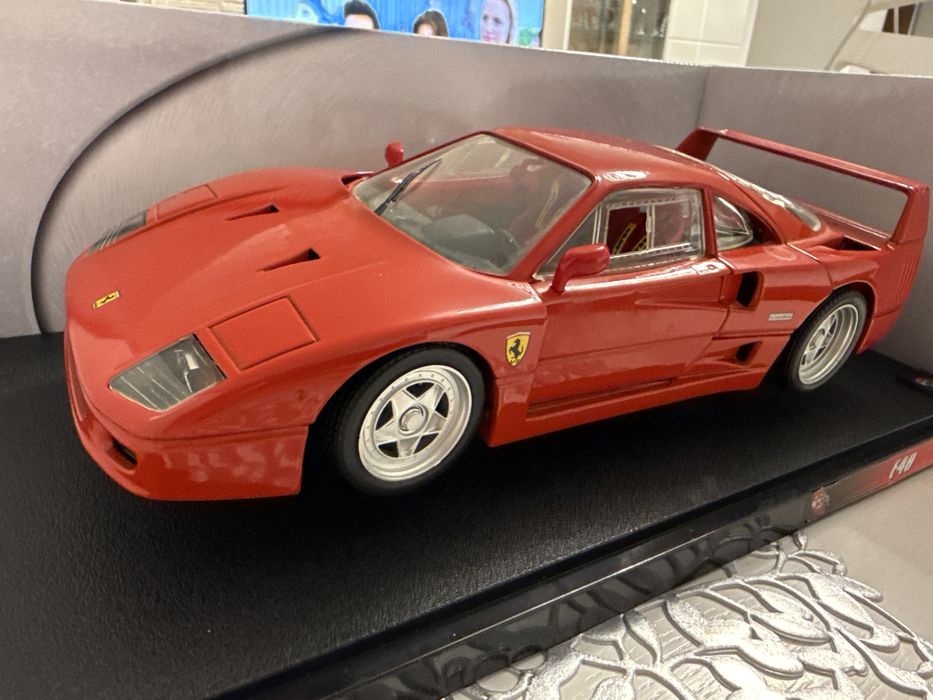 Hot Wheels FERRARI F40 メタリックレッド HOT WHEELS Ferrari F40 Competizione Czerwony NOWY Unikat