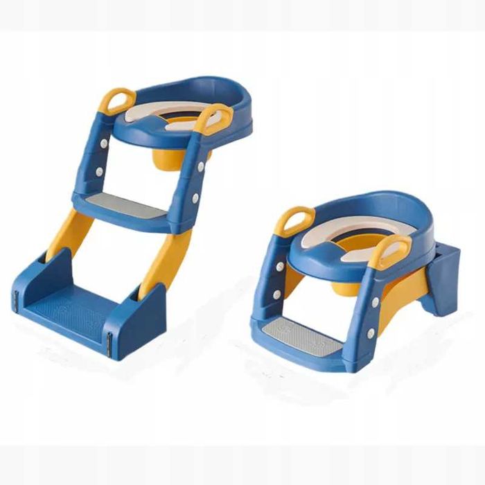 Nakładka sedesowa z drabinką i nocnikiem 2w1 JT-120 – niebieska