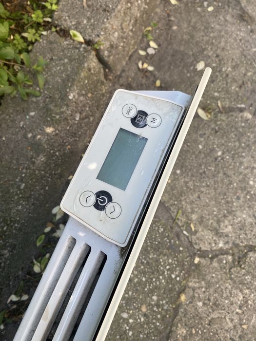 Grzejnik elektryczny szklany Blyss Saris 1500 W biały