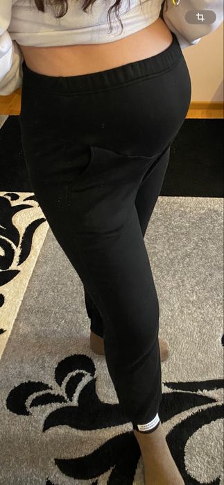 Жіночі теплі спортивні штани для вагітних. Зима