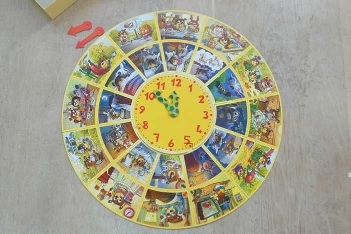 Puzzle edukacyjne zegar "Tick-Tock"; 24el.; TREFL