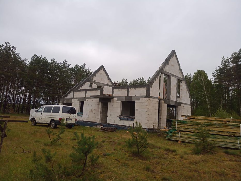 Budowa domu stan surowy otwarty