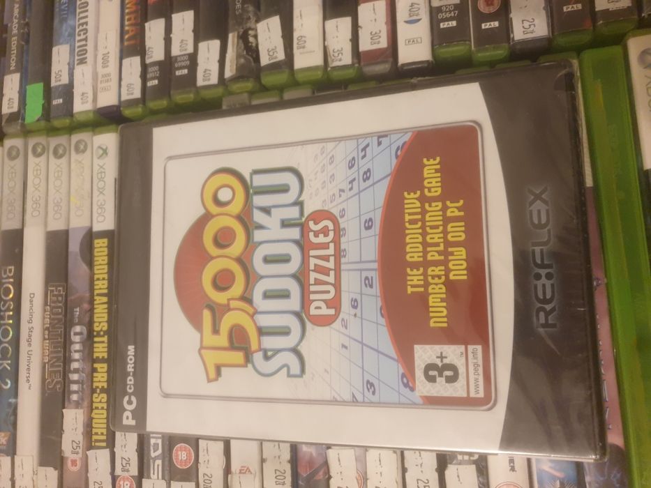 15,000 sudoku puzzles nowa folia pc