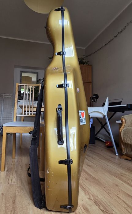 Wiolonczela 4/4 Smyczek futerał