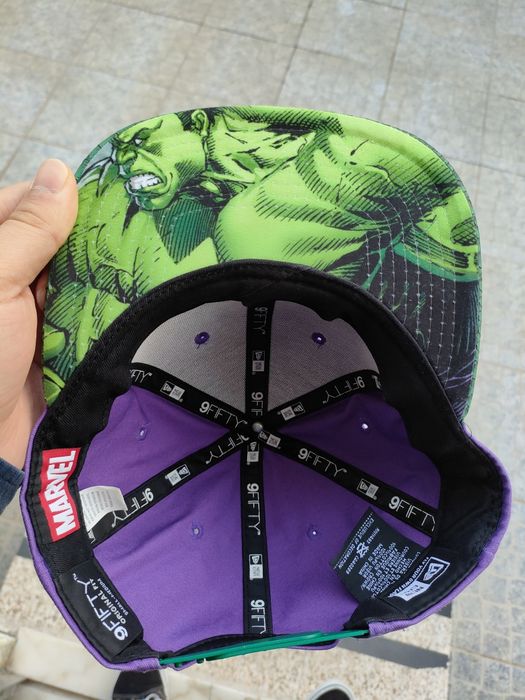 Chapéu snapback Marvel Hulk