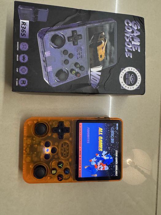 Consola r36s com varios jogos