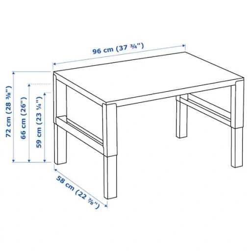 Biurko dziecięce Pahl Ikea 96x58 z regulacją wysokości 59/66/27cm plus 2 krzesła gratis