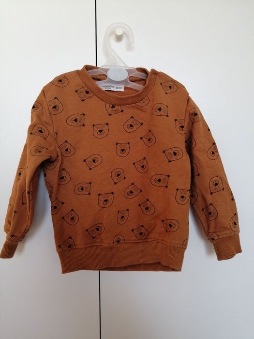 Bluza chłopięca misie 86