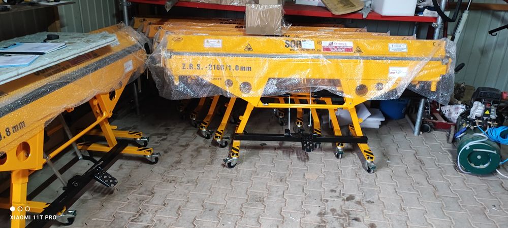 Sorex ręczna giętarka do blachy ZRS-2160