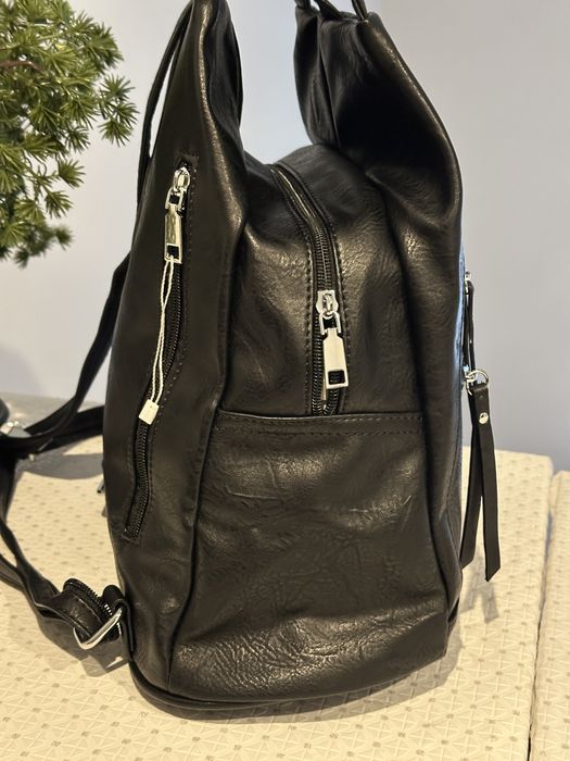 Plecak damski torebka 2w1 typu worek