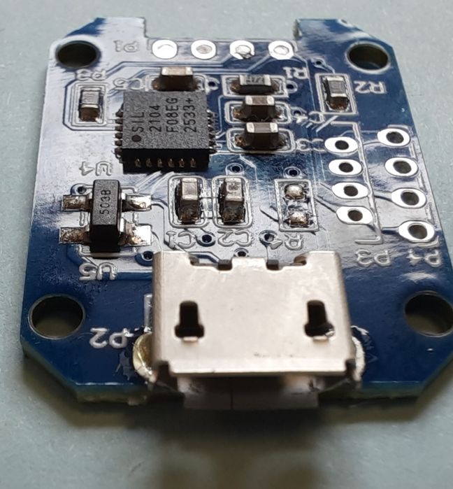 USB-UART / USB-TTL конвертер на чіпі CP2104