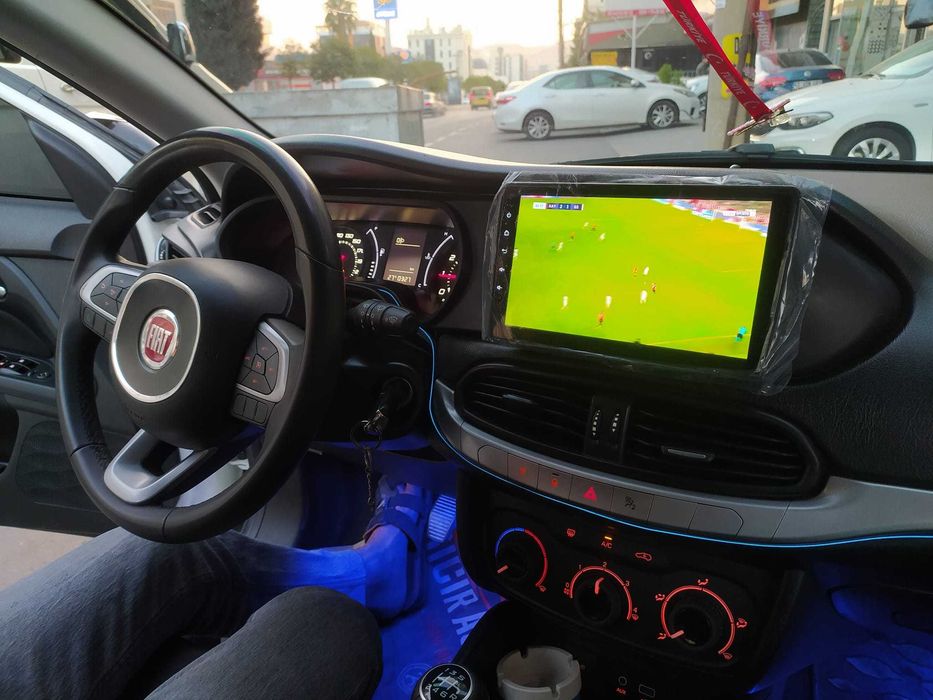 (NOVO) Rádio 2DIN 9" • Fiat TIPO (2015 até 2018) • Android [4+64GB]