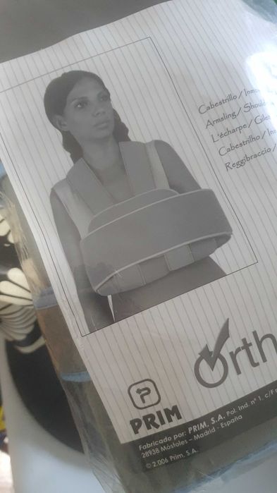 Imobilizador de braço artigo ortopédico