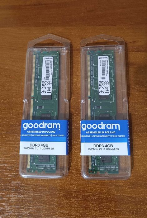 Оперативна пам'ять DDR3 8 GB 1600 MHz GOODRAM