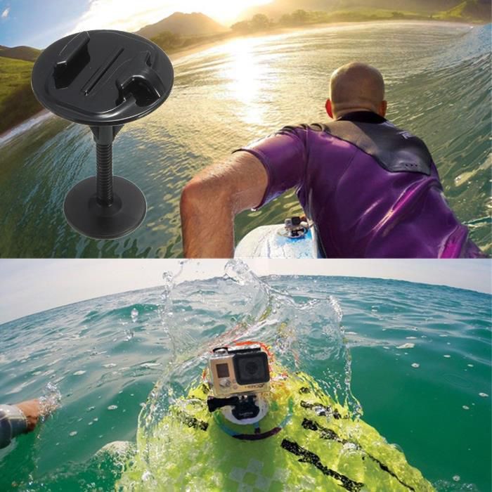 Suporte prancha Bodyboard - GoPro Rollei Xiaomi