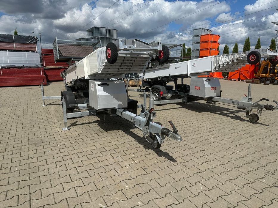 Winda drabina dekarska budowlana Junior 24/0-7 HD Böcker