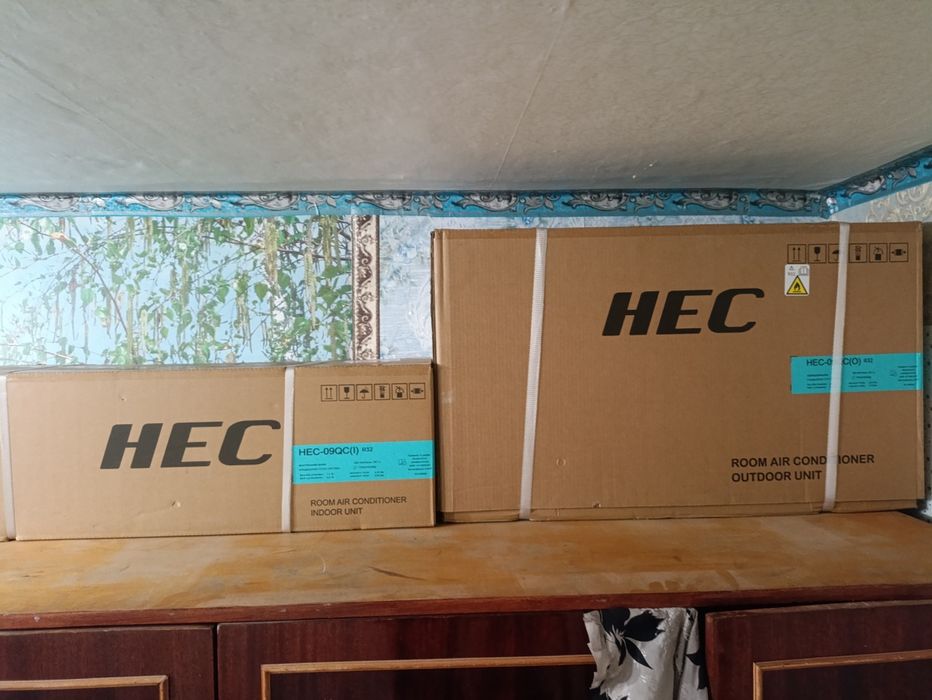 Кондиционер новый  HEC HEC-09QC оn/оff