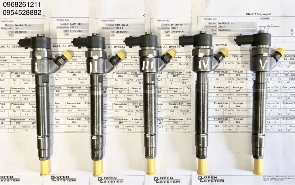 Форсунка 0445110251 Volvo C30 C70 S40 S60 S80 V70 XC70 XC90 Вольво