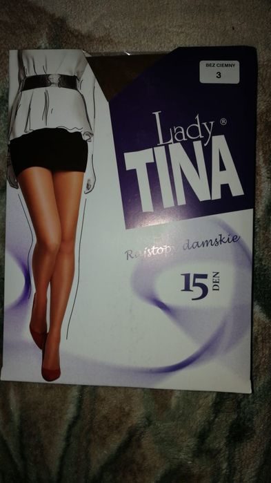 Rajstopy damskie 15 den r 3 ciemny beż lycra