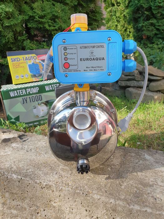Насосна станція 1,5 kW AUTO з Пресконтролем - ТІЛЬКИ ДОСТАВКА ПОШТОЮ