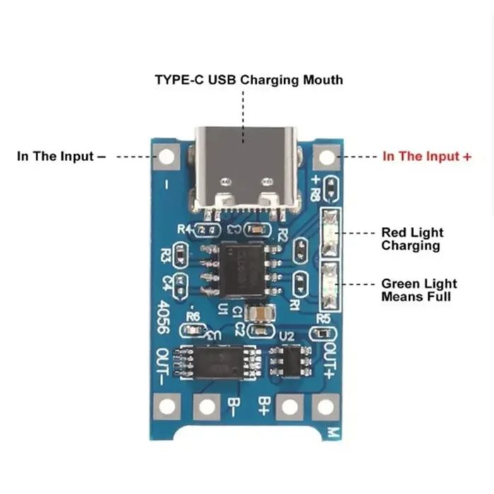 Плата зарядки TP4056