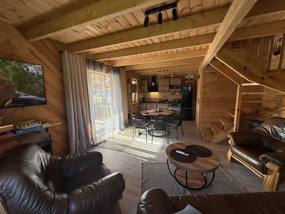 Fuleda Domek całoroczny Fuledzianka MAZURY jacuzzi bania sauna