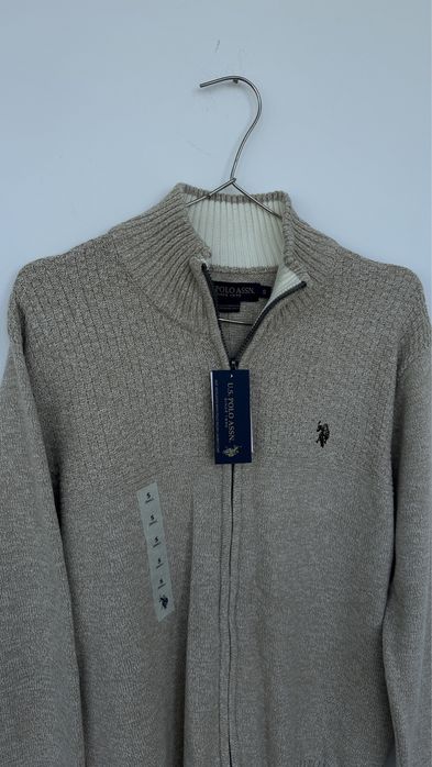 Кофта Polo USPA ralph lauren зіп светр