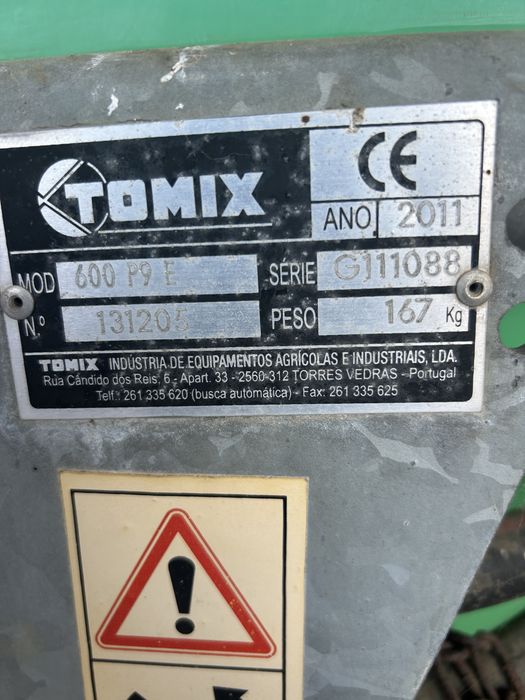 Pulverizador Tomix 600 P9 E