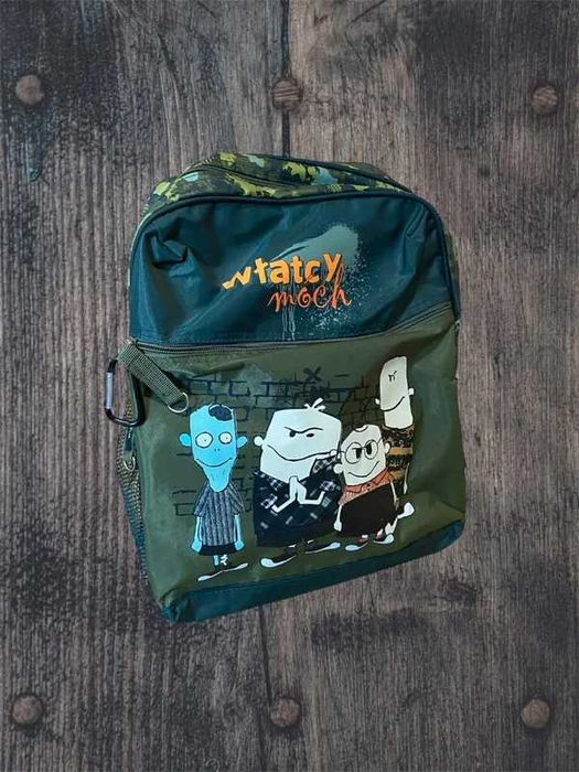 Nowy oryginalny plecak Władcy Móch serial lata 2000 Czesio torba