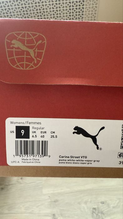 Кросівки, кеди  Puma 39 р, нові , Оригінал