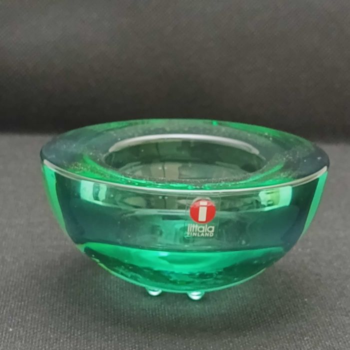 Iittala Ballo | Annaleena Hakatie | świecznik tealight | szkło manganowe