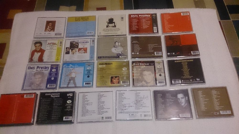 elvispresley (21 cds originais)