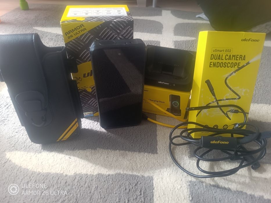 Ulefone Armor 26 Ultra + zestaw | 200MP | Noktowizja | 15600 mAh | 120W