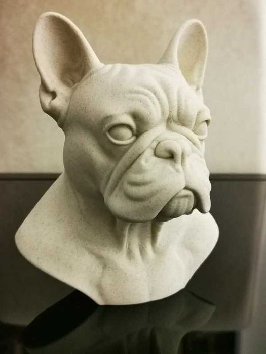 Estátua Buldogue francês 16cm