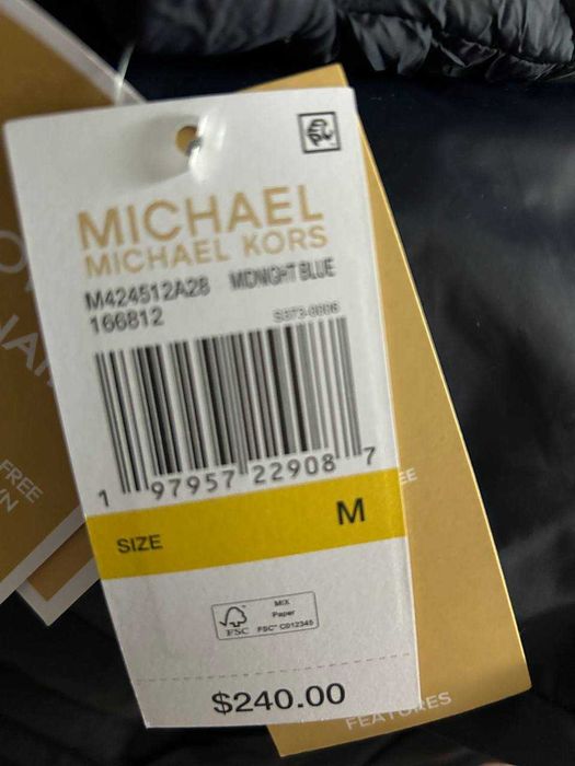 Пуховик бренду Michael Kors. Розмір 48/50 Куплено в США