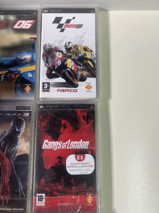 Jogos de Playsation  PSP ainda embalados no plastico