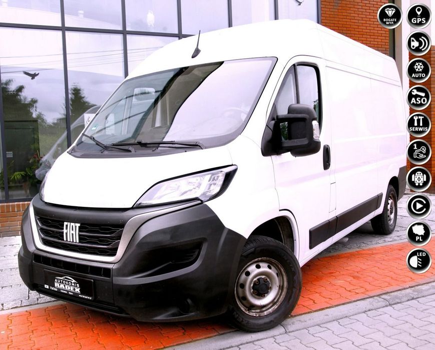 Fiat Ducato  SalonPolska|Klimatronic|Parktronic|Navi|6 Bieg| Serwis|Bezwyp|GWARANT