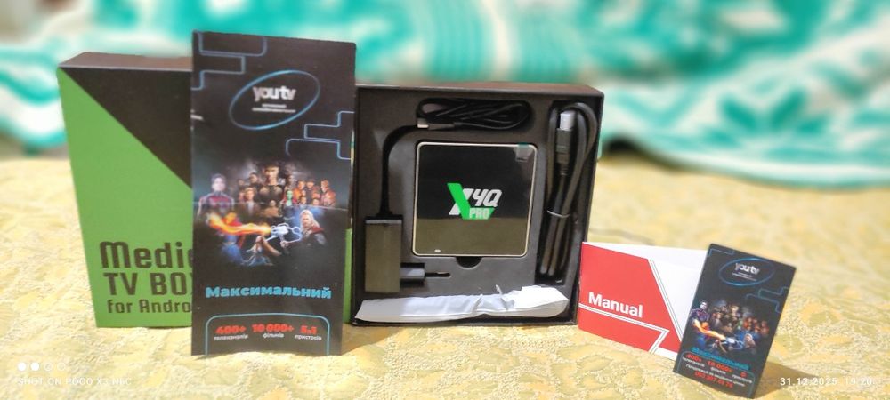 Продам новий тв бокс Ugoos X4Q Pro 4/32