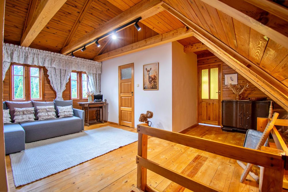 Mazurski dom z bezpośrednim dostępem do jeziora przy lesie