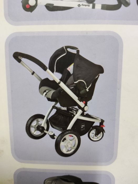 Conjunto carrinho de bebé Zippy Safe
