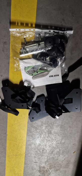 Box kufer dachowy Skoda 380 l srebrny, bagażnik na dach nowy