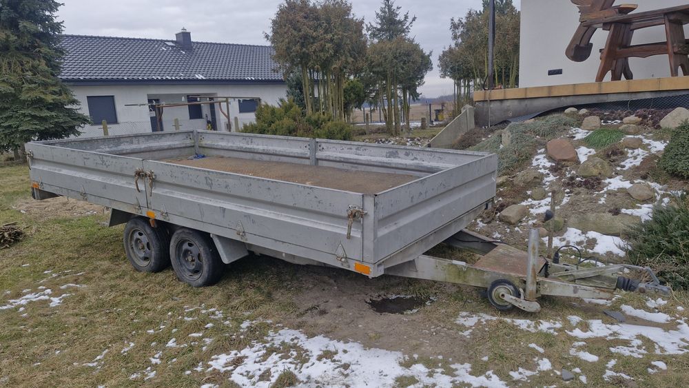 Przyczepa Ciezarowa DMC 1900 KG / dwuosiowa