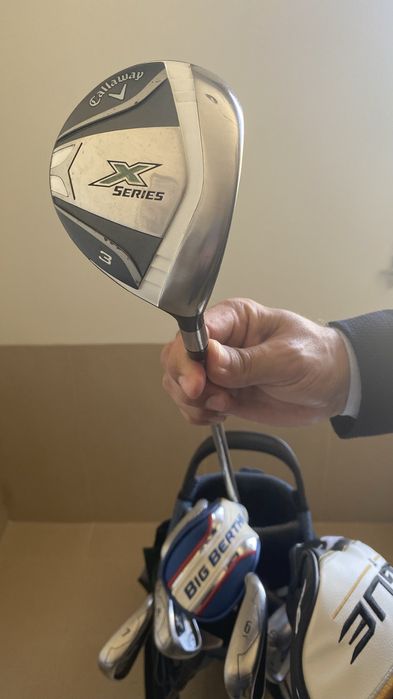 Set de Golfe Completo Callaway X Series + Saco Stand Bag (Muito Estimado)