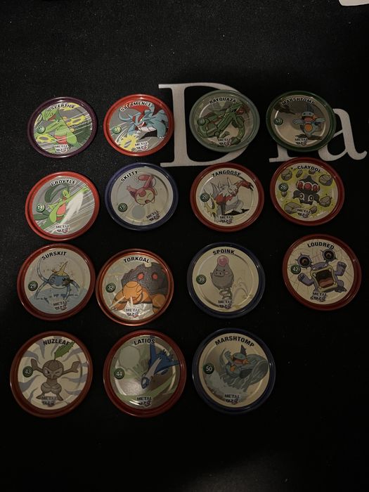 Tazos Pokemon (Vários)